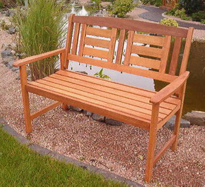 tuinbank New Bury hardhout